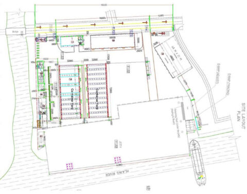 Storage Port Layout Design Inland Container Depot | Mottama Logistics Hub